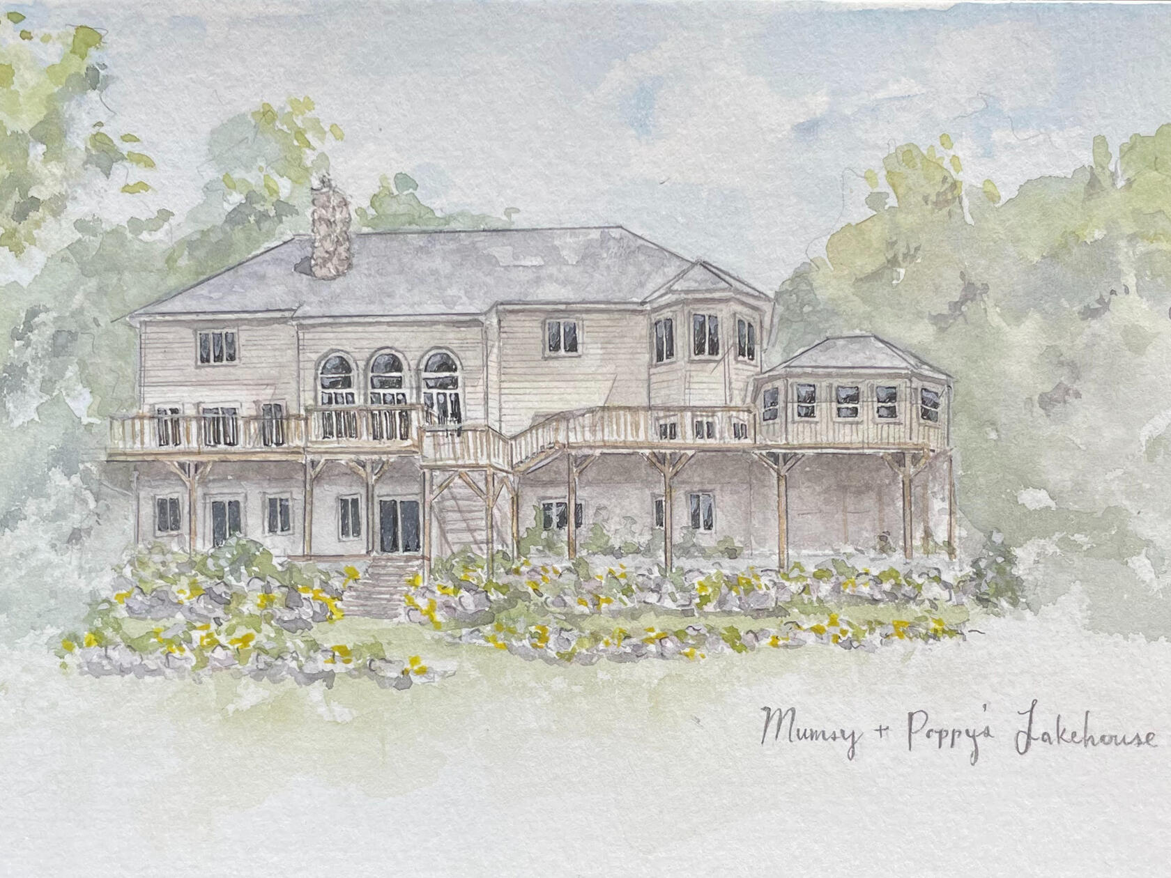 Custom Home - Lake House